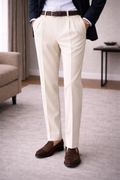 The Executive Trouser – Structured Wool Blend
